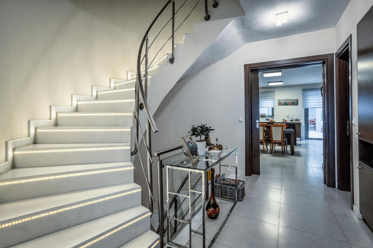 Luxury Villa Hestia Grey With Private Pool Rethymno  Ngoại thất bức ảnh